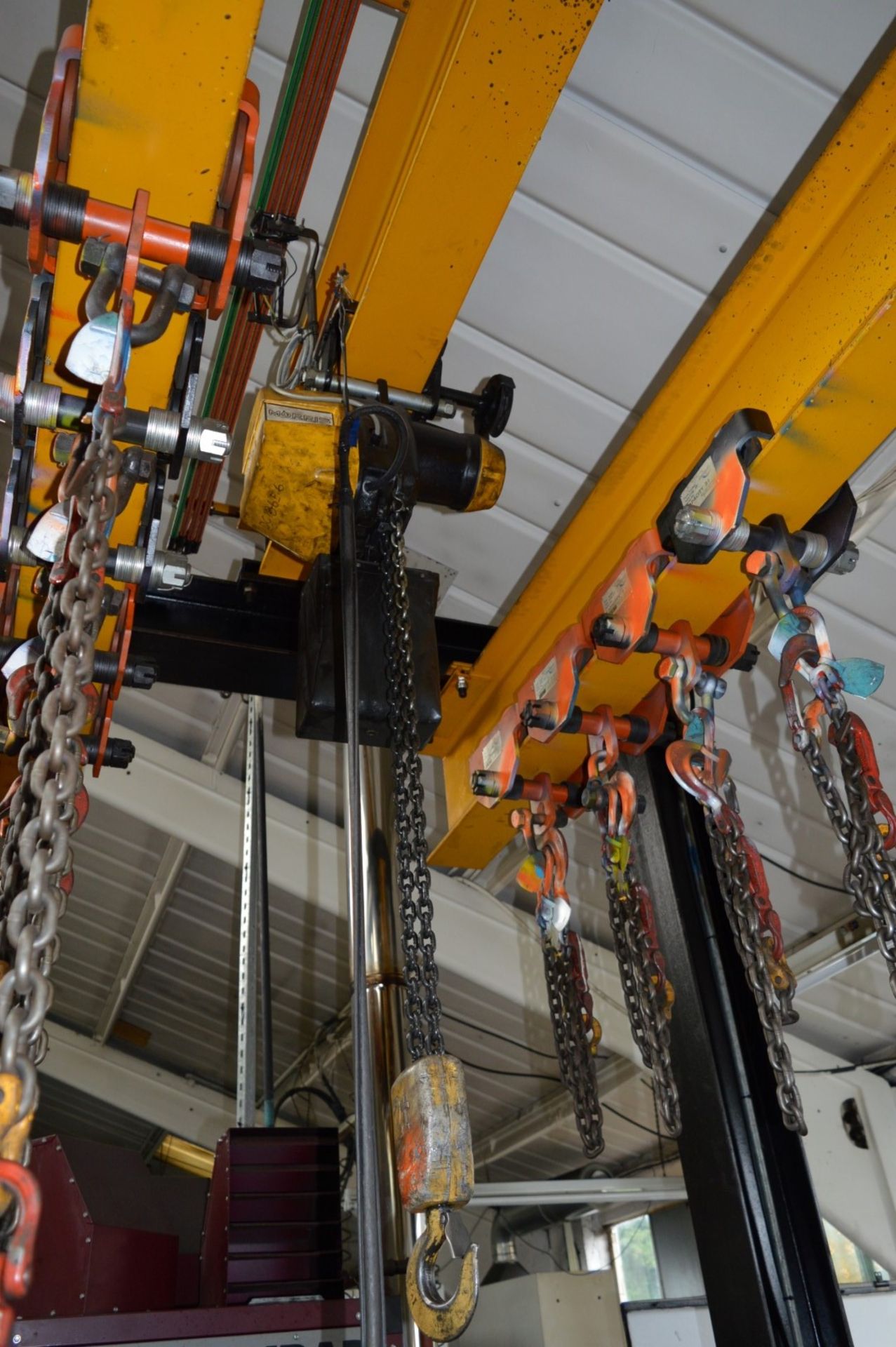 1 x Mercian Dual Rail Overhead Crane - 5 Ton Combined SWL - Fitted With Twelve Masterlift Type - Image 17 of 21