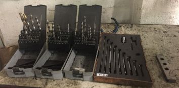 1 x Job Lot of contents comprising of Drill Bits and Precision Engineering tools as per photographs