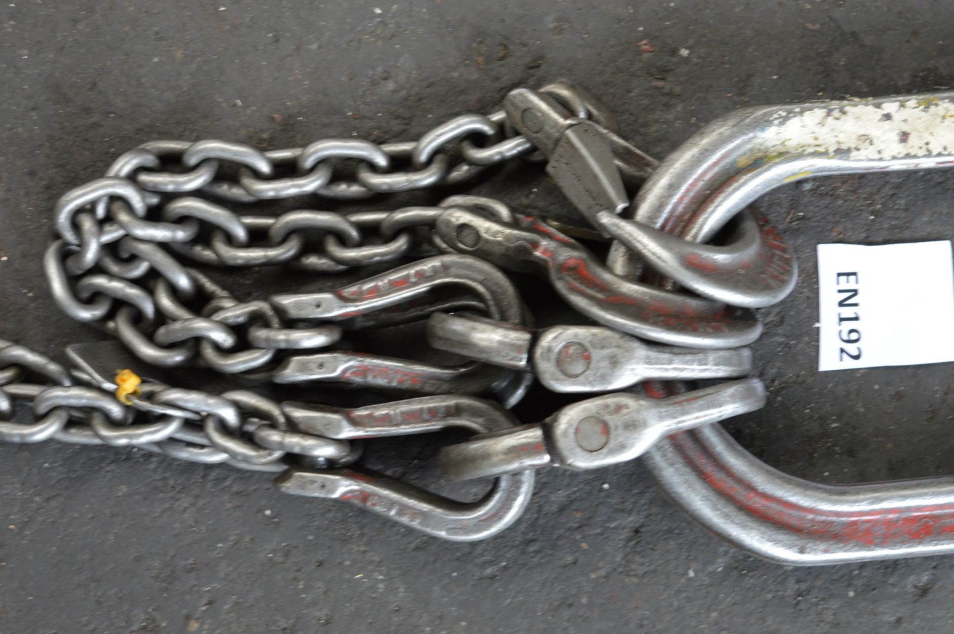 1 x Kuplex Lifting Chain With Various Sling Eye Hooks - Heavy Duty Lifting Equipment - CL202 - Ref - Image 6 of 7