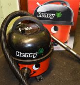 1 x Henry Hoover - RED - Cylinder Vacuum - Model HVR200 - Inlcudes Accessories and Large Number of