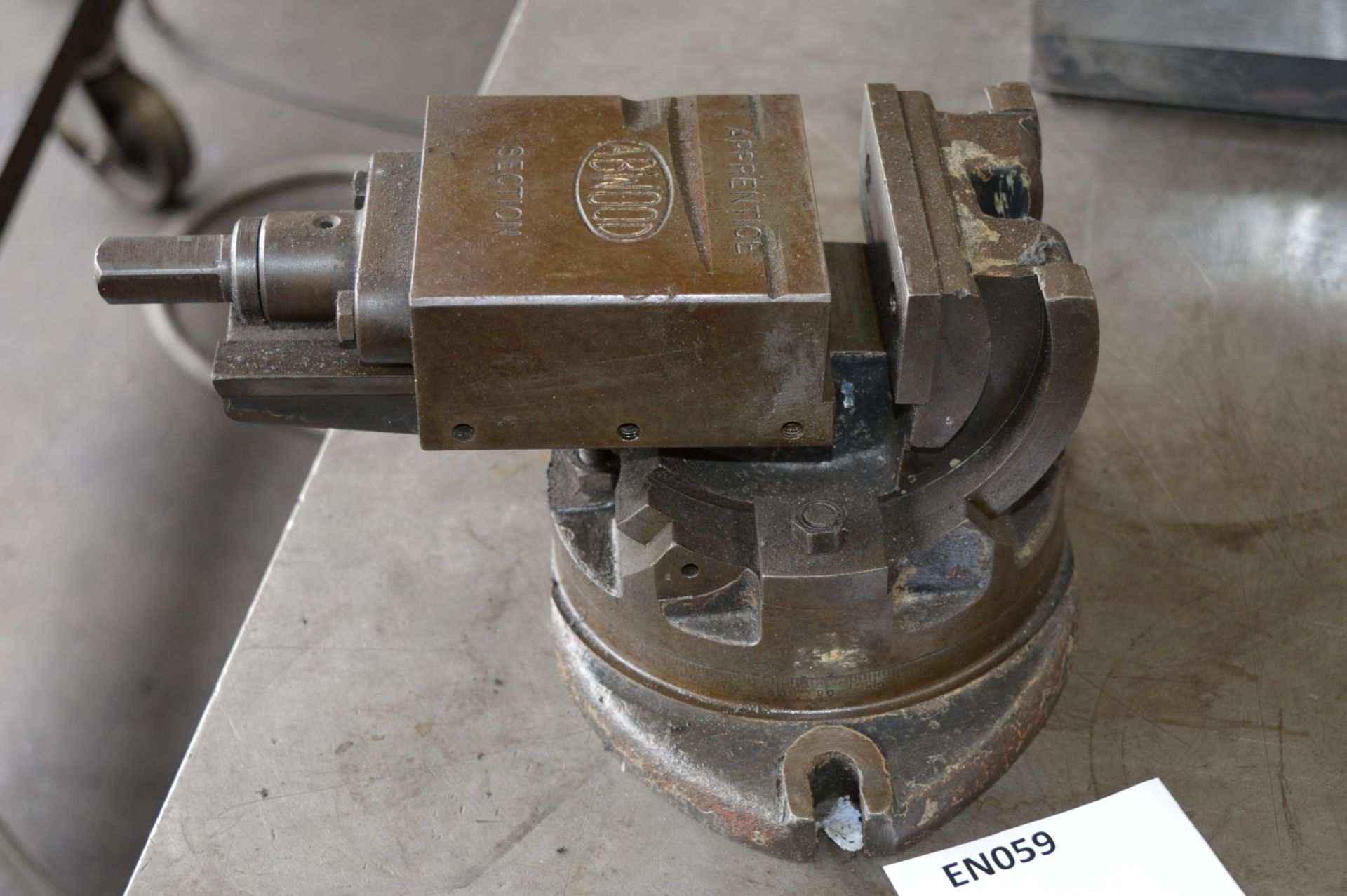 1 x Abwood Heavy Duty Tilting & Swiveling Machine Vice - CL202 - Ref EN059 - Location: Worcester