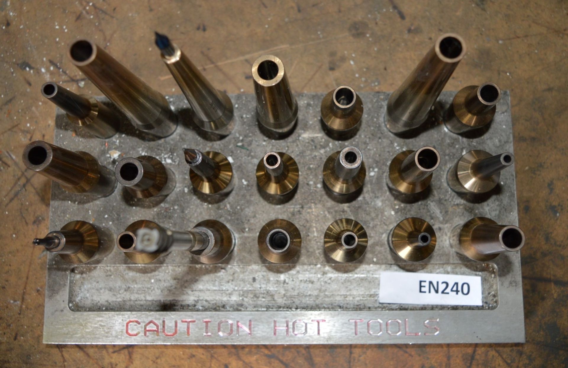 21 x MRS Slimline Shrink Fit Holders With Steel "Caution Hot Tools" Holder - CL202 -  Ref EN240 - - Image 3 of 5