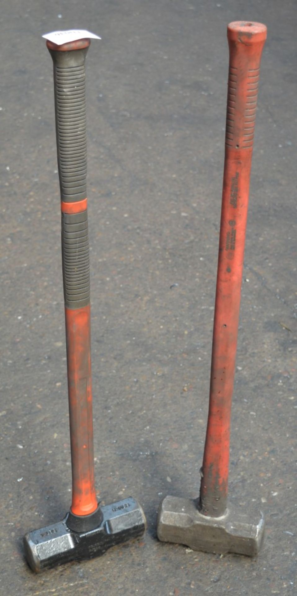 2 x Double Faced 14lb Sledge Hammers - CL202 - Ref EN036 - Location: Worcester WR14