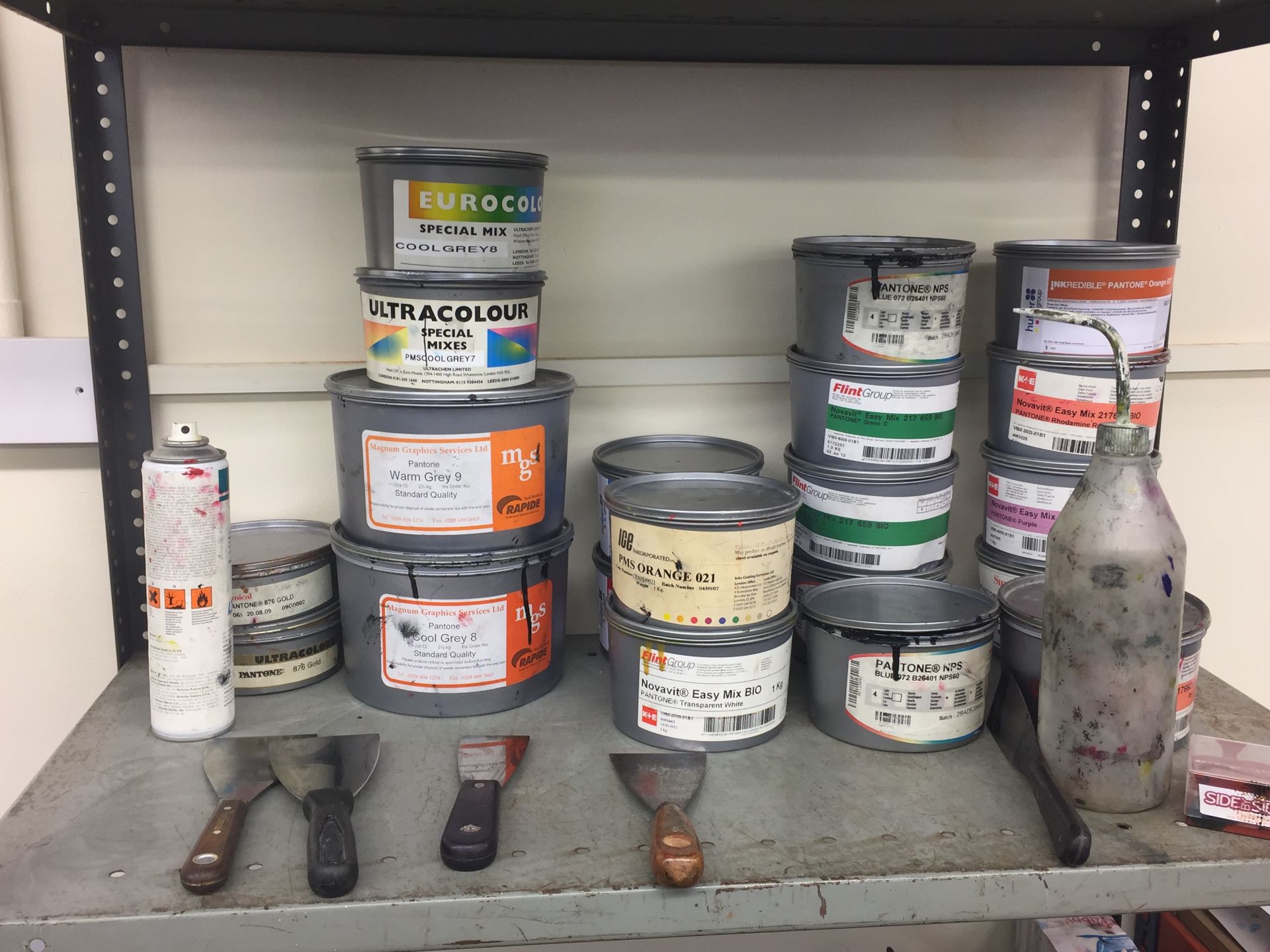 Assortment of Part Used Tins of Ink - CL171 - Location: London, N4 - Image 2 of 4