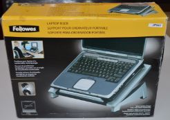 1 x Fellowes Laptiop Riser - New Boxed Stock - Positions Your Laptop at a Comfortable Viewing