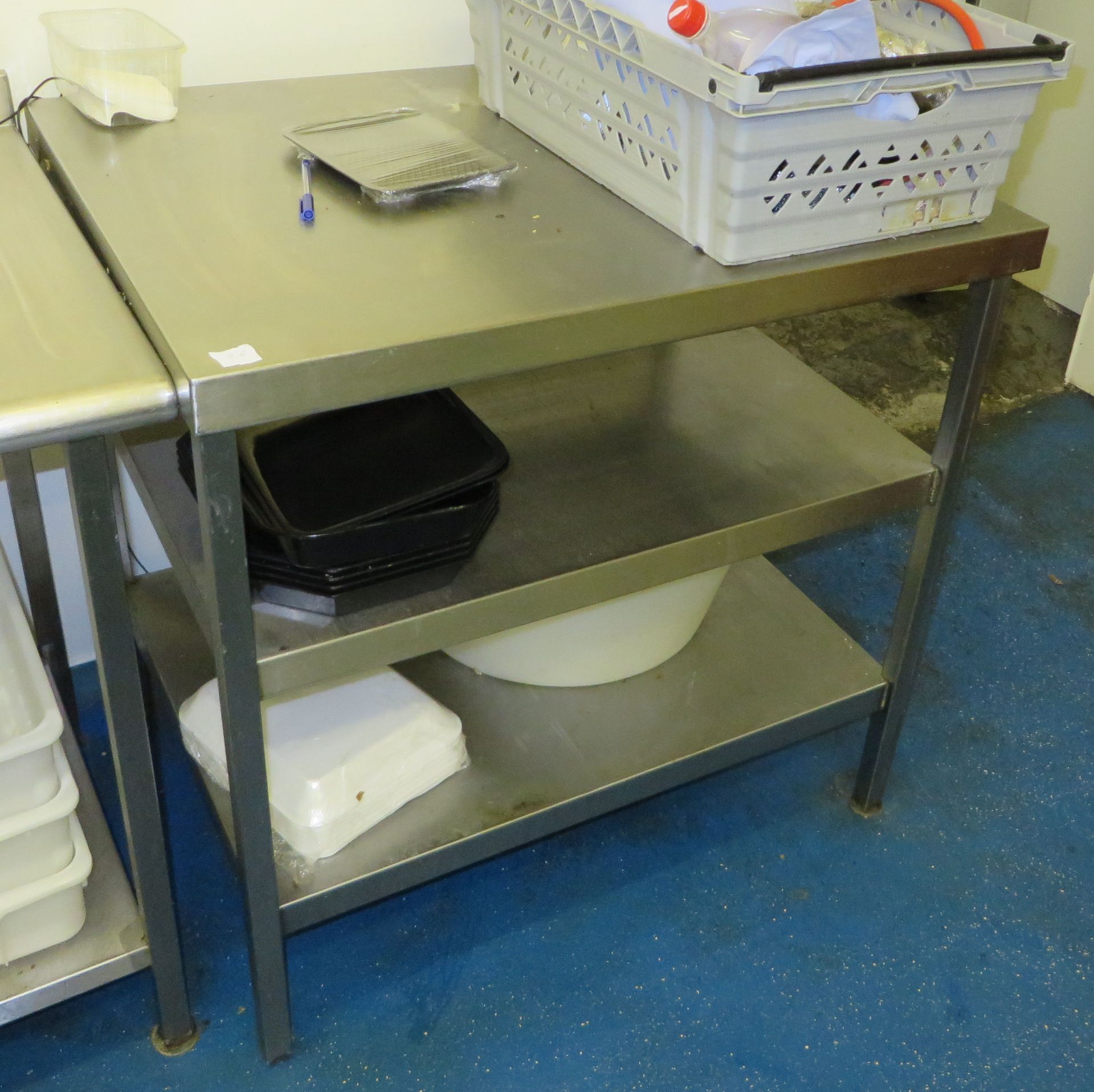 1 x Stainless Steel Preparation Table - Ref: 026 - CL173 - Location: Altrincham WA15Dimensio - Image 3 of 3