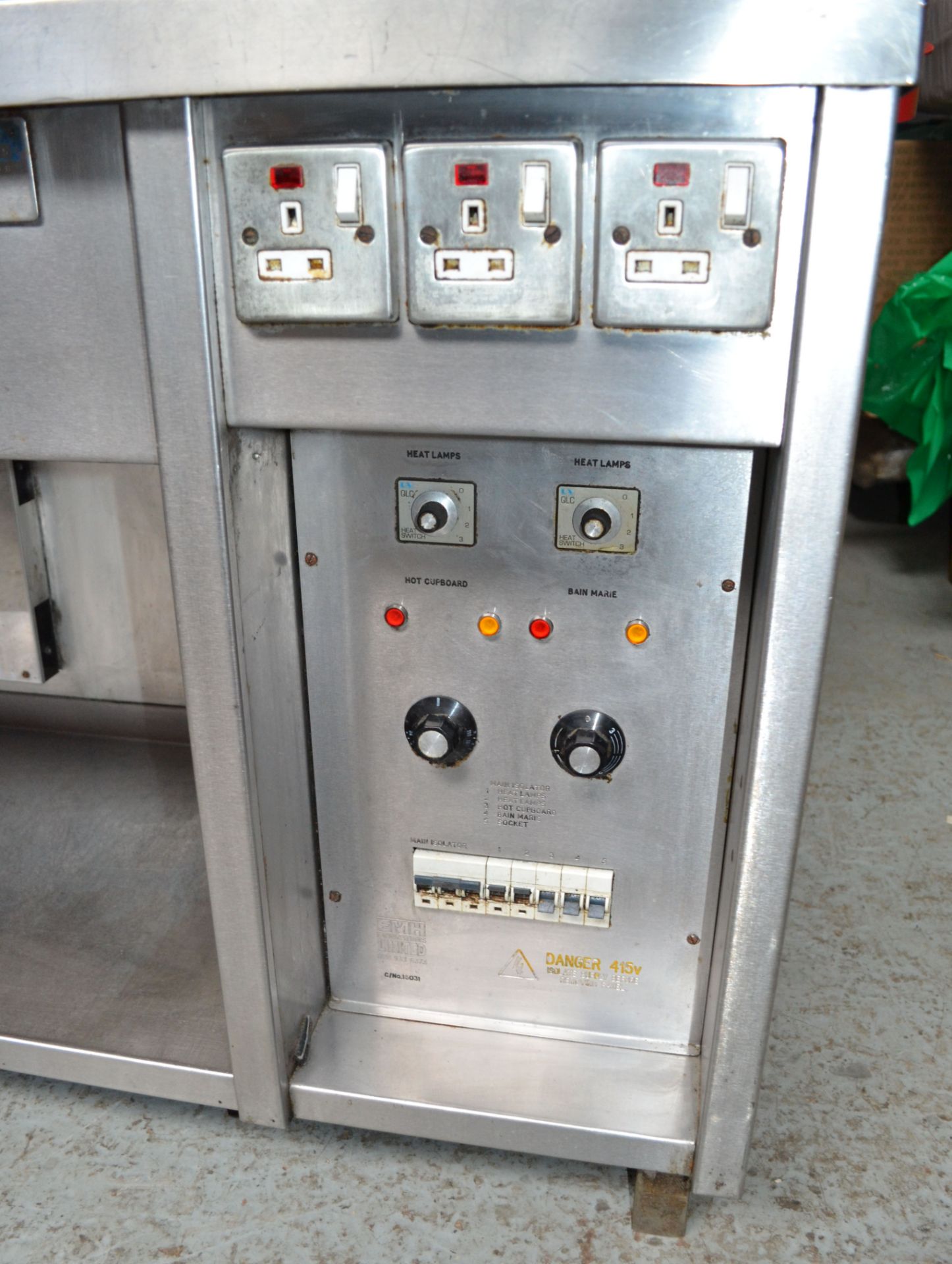 1 x EMH Fabrications Stainless Steel Hot Cupboard - Ref NCE005 - CL007 - Location: Altrincham WA14 - Image 4 of 14