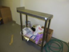 1 x Stainless Steel Preparation Table - Ref: 030 - CL173 - Location: Altrincham WA15Dimensio