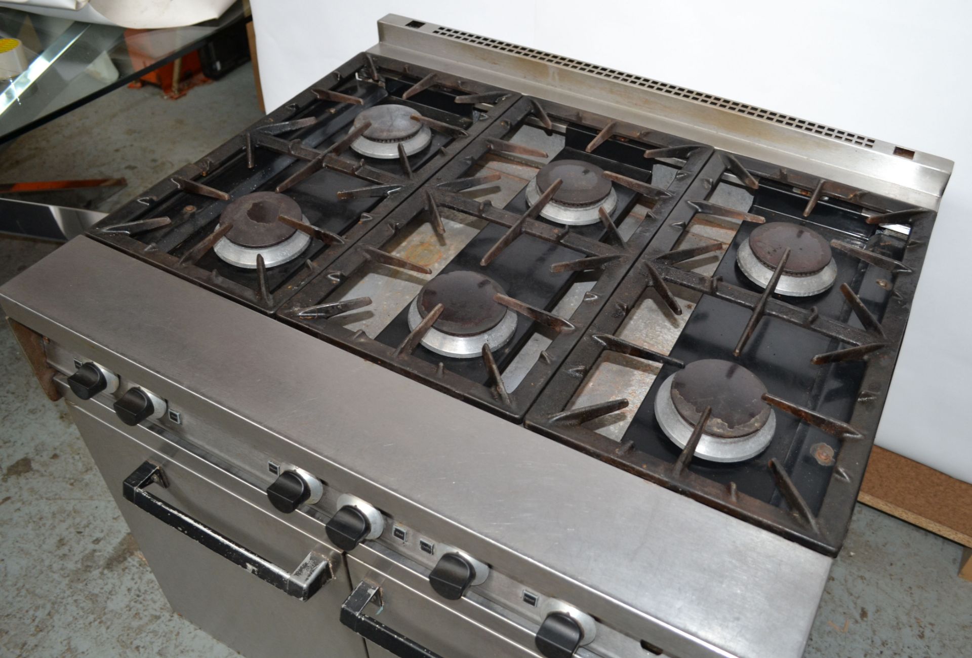 1 x Falcon Dominator 6 Burner Range and Oven - Ref: NCE009 - CL007 - Location: Altrincham WA14 Dime - Image 5 of 14