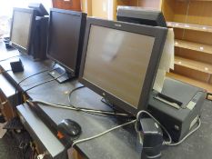 1 x EPOS Setup featuring 2 x Toshiba Touchscreen Tills, Thermal Printers, Barcode Scanners, Cash Dra