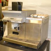 1 x Black + White CT1 Coffee Machine - Ref:NCE029 - CL007 - Location: Bolton BL1 Recently Removed F