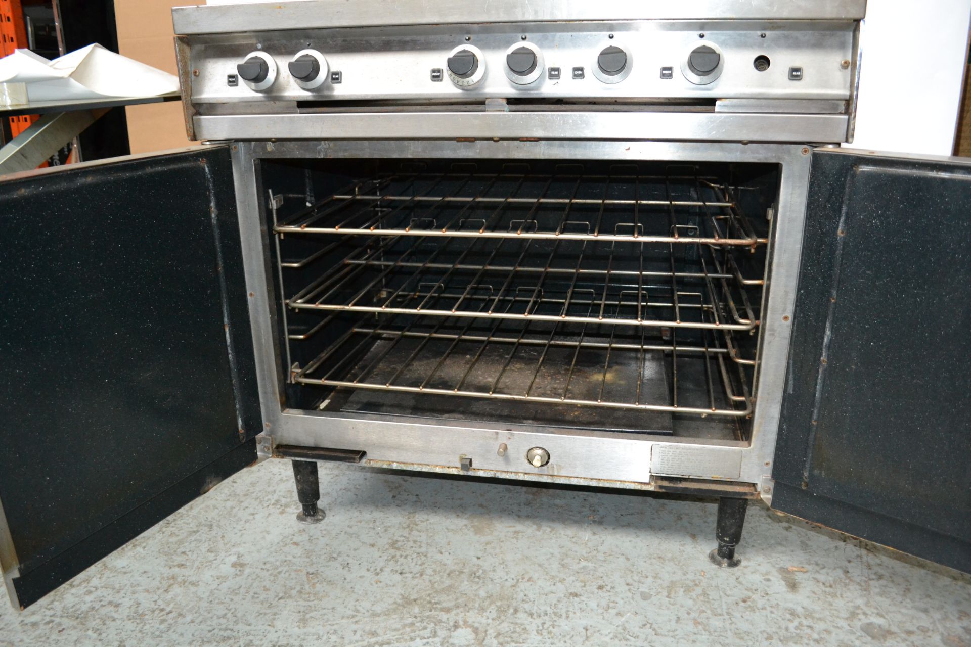 1 x Falcon Dominator 6 Burner Range and Oven - Ref: NCE009 - CL007 - Location: Altrincham WA14 Dime - Image 6 of 14