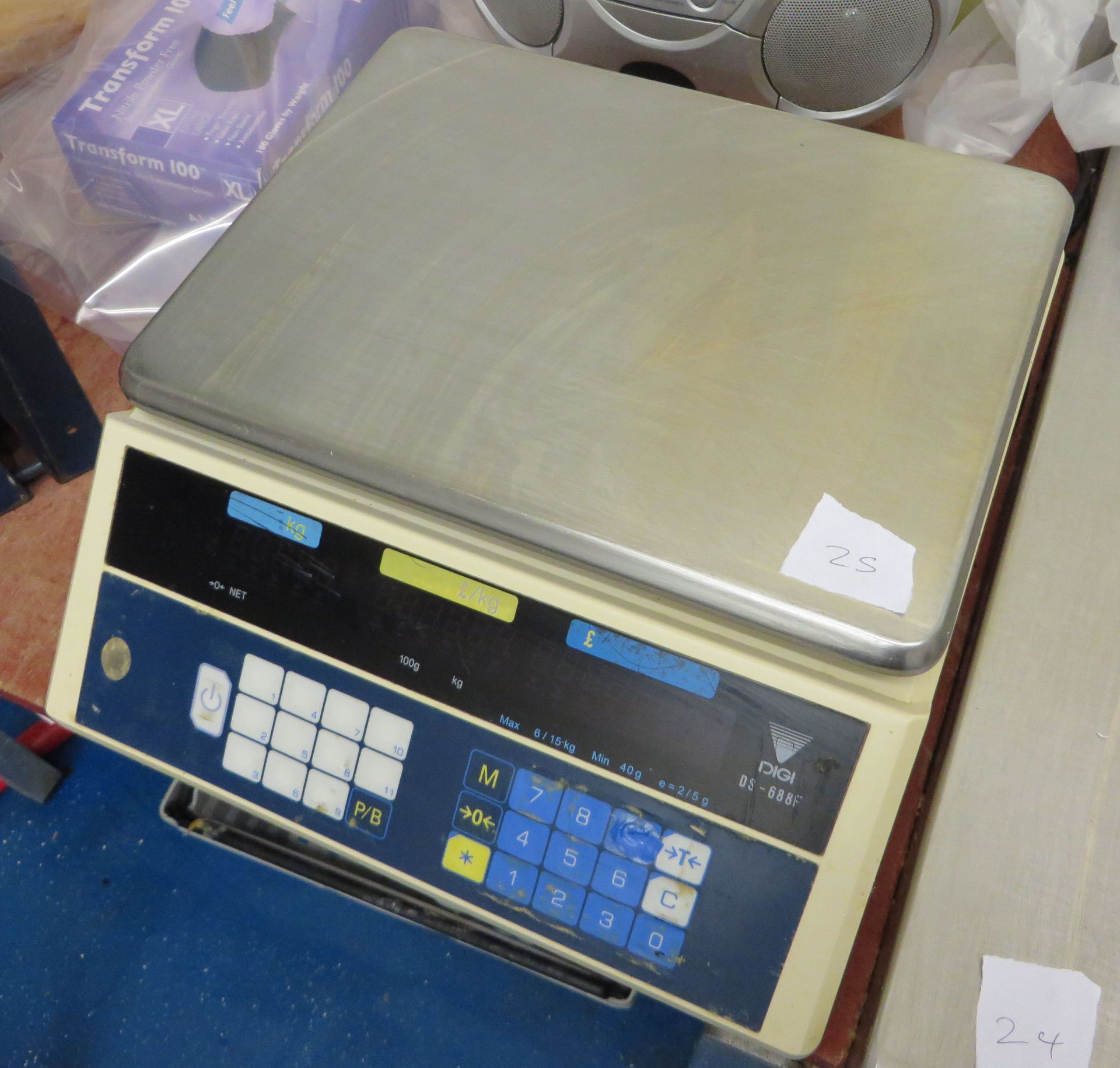 1 x Digi DS-688F Countertop Digital Scale - Ref: 025 - CL173 - Location: Altrincham WA15 Item is in - Image 2 of 4