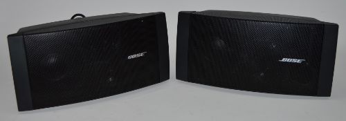 2 x Bose Freespace DS 100SE Loudspeakers With Wall Brackets - Professional Loudspeakers Suitable For