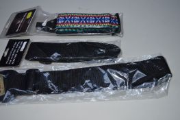 3 x Guitar Straps - New in Packets - CL022 - Ref SC061 - Location: Altrincham WA14