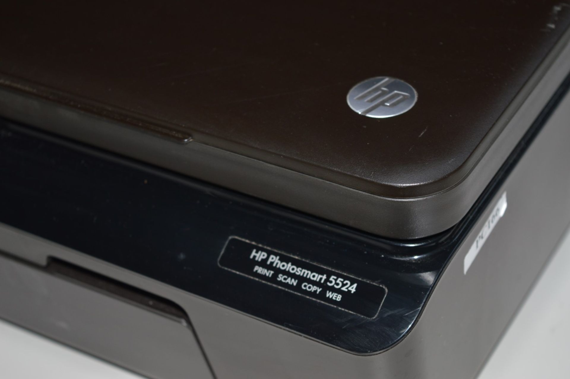 1 x HP Photosmart 5524 Multifunction Wireless Printer - Print, Copy, Scan, Fax - CL011 - Location: - Image 2 of 3