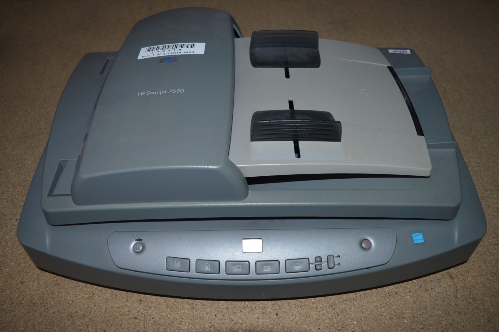 1 x HP ScanJet 7650 A4 Colour PDF USB Flatbed Scanner With AC Adapter - Ref JP444 - CL174 - - Image 2 of 5