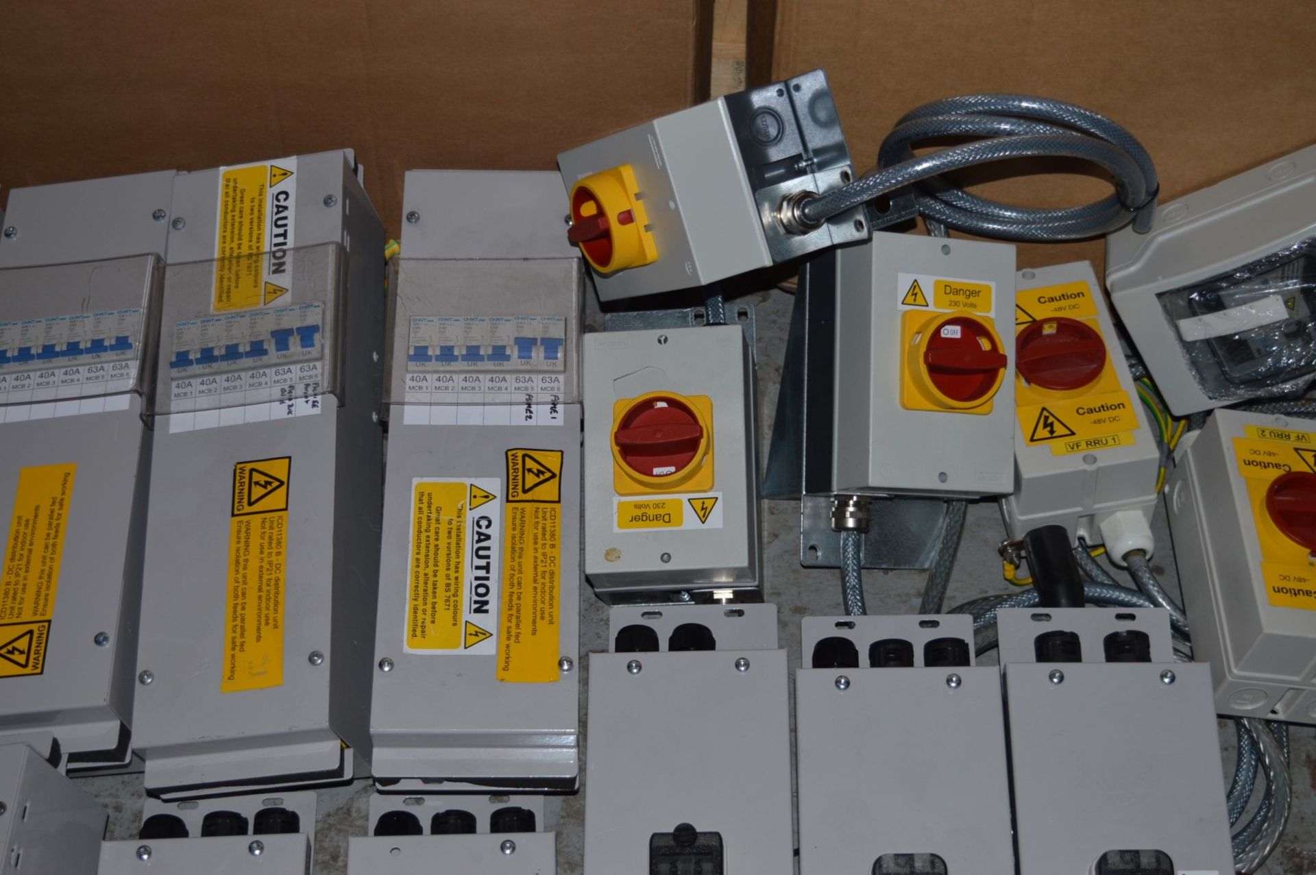 Assorted Lot of Electrical Industrial Products Including Switch Boxes, Circuit Breakers and Power - Image 6 of 21