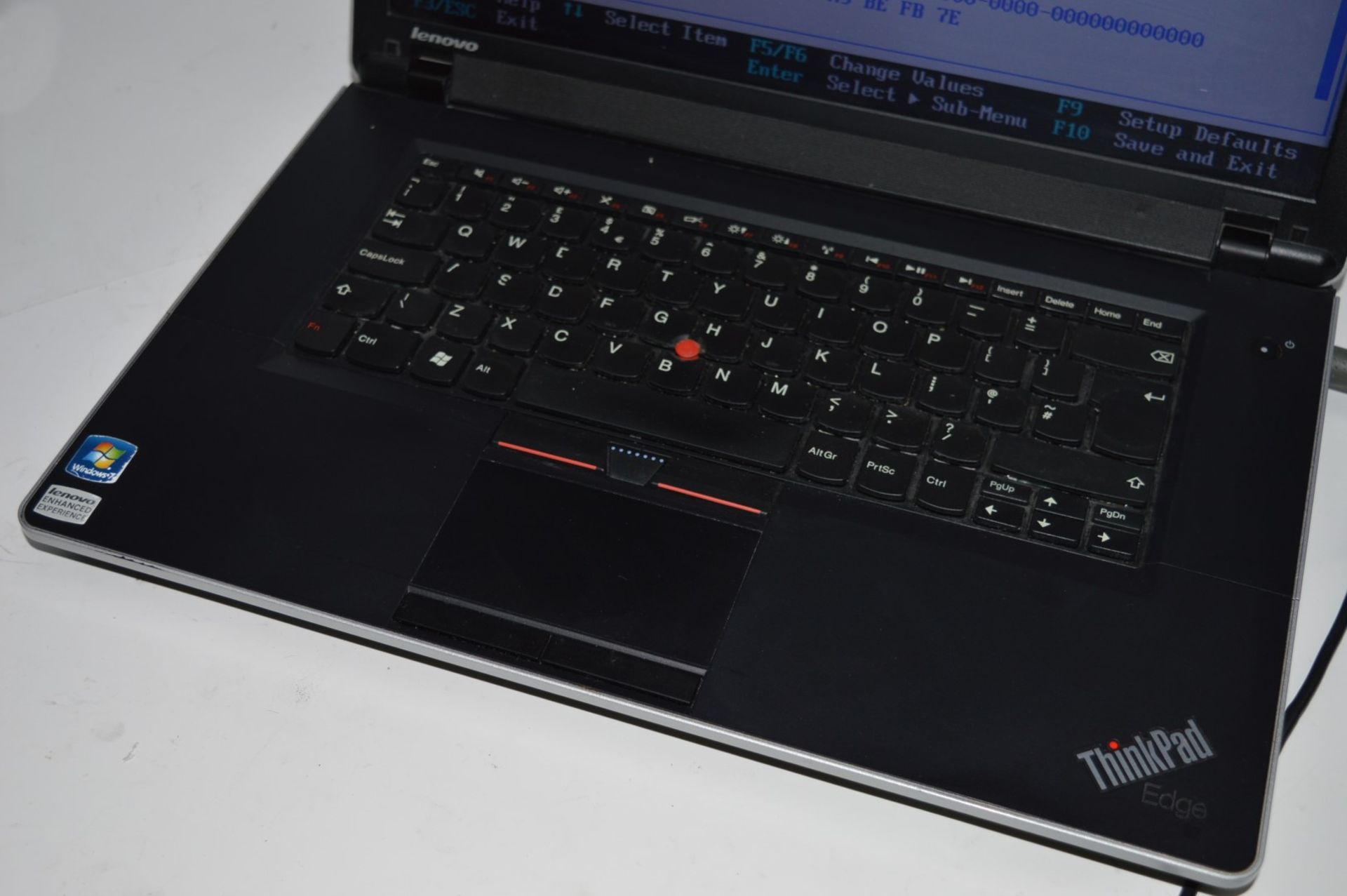 1 x Lenovo Thinkpad Edge Laptop Computer - 15.4 Inch Screen - AMD Athlon II P320 Dual Core Processor - Image 2 of 6