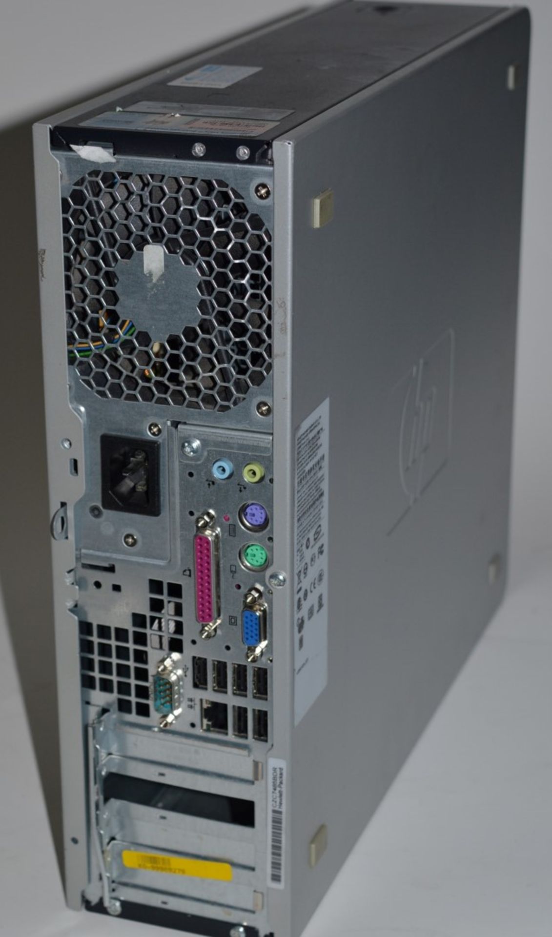 1 x Hewlett Packard DC7800 Desktop Computer - Features an Intel Core 2 2.66ghz Processor and 4gb Ram - Image 2 of 2