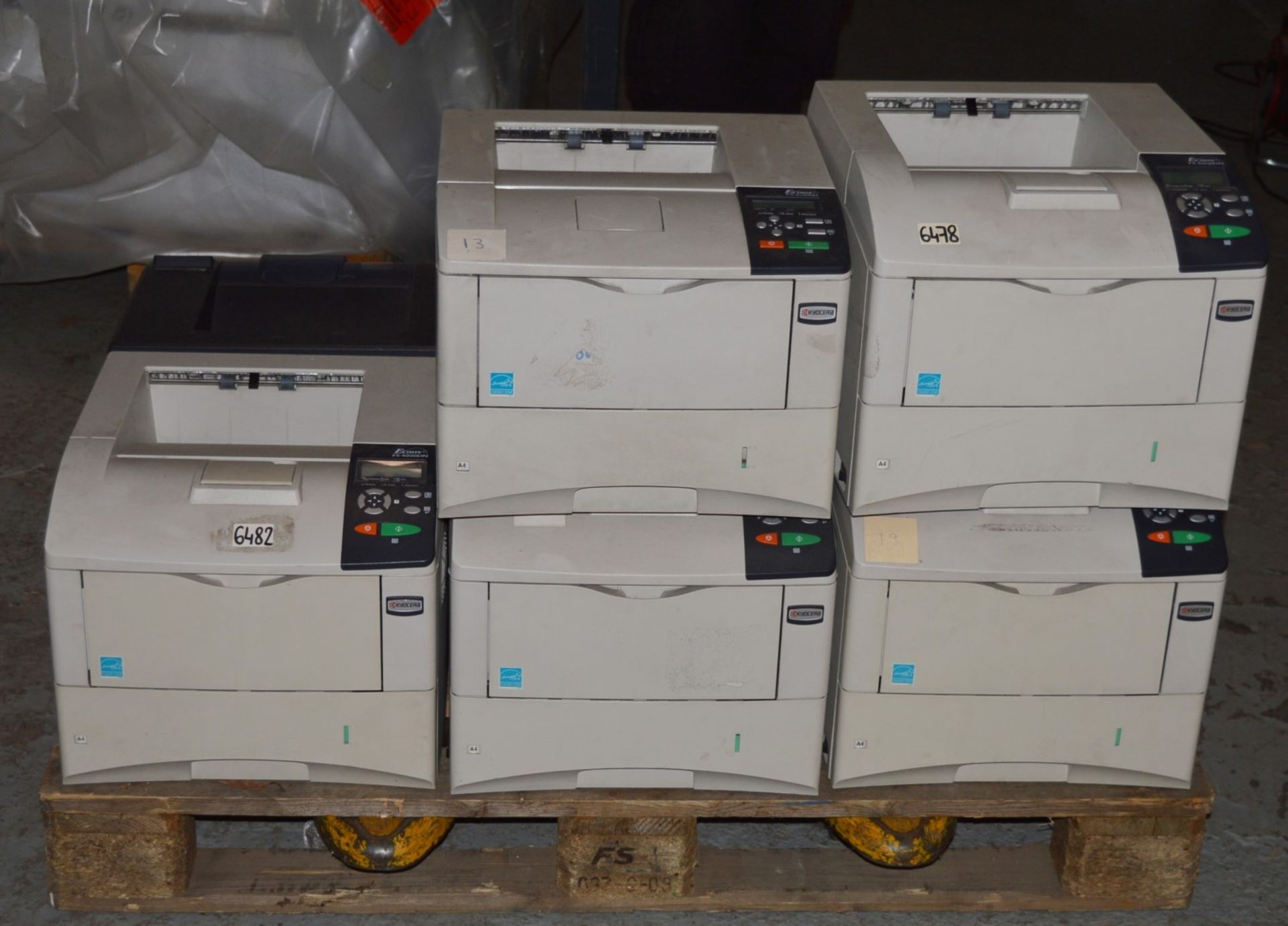 8 x Ecosys Office Laser Printers - Models Include FS4020DN, FS4000DN and FS4000D - CL011 - - Image 8 of 14