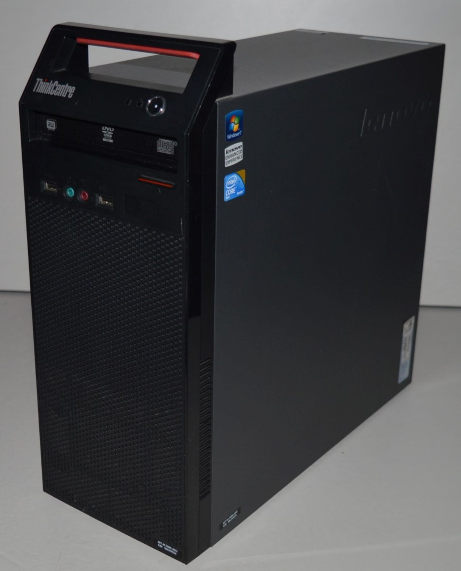 1 x Lenovo Thinkcentre A70 Desktop Computer - Intel Core 2 Duo E7500 2.93ghz Dual Core Processor - - Image 2 of 2