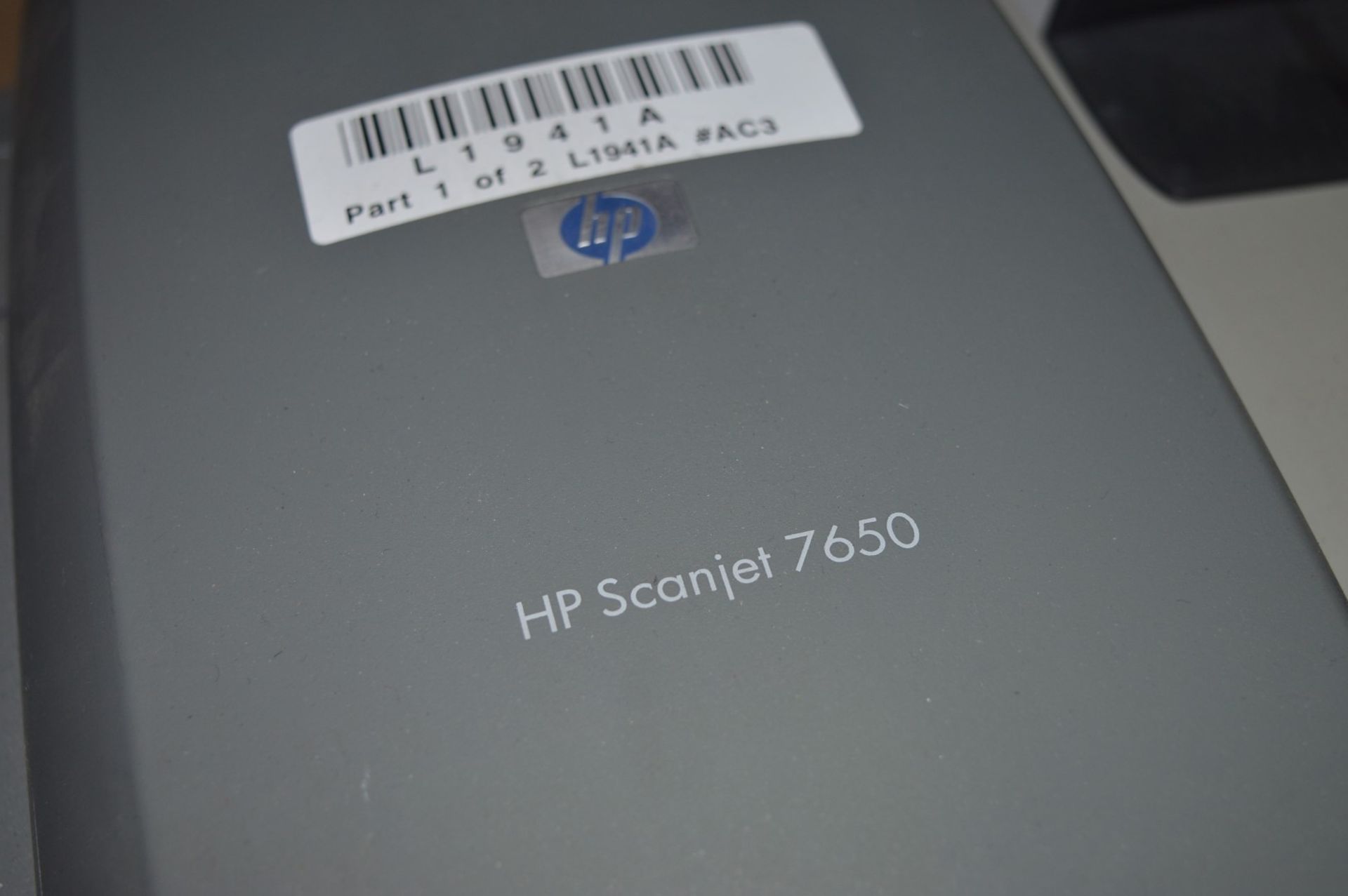 1 x HP ScanJet 7650 A4 Colour PDF USB Flatbed Scanner With AC Adapter - Ref JP444 - CL174 - - Image 3 of 5