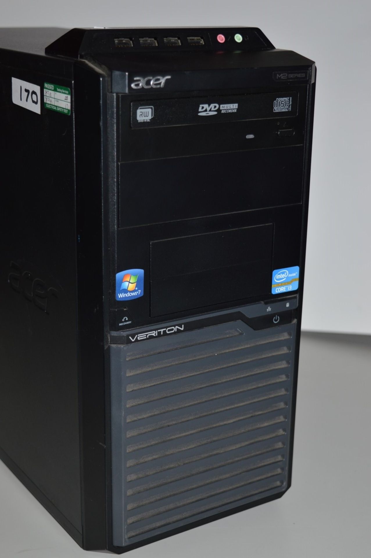 1 x Acer Veriton Desktop Computer - Features an Intel Core i3-2120 Processor, 2gb DDR3 Ram, 500gb - Image 3 of 4