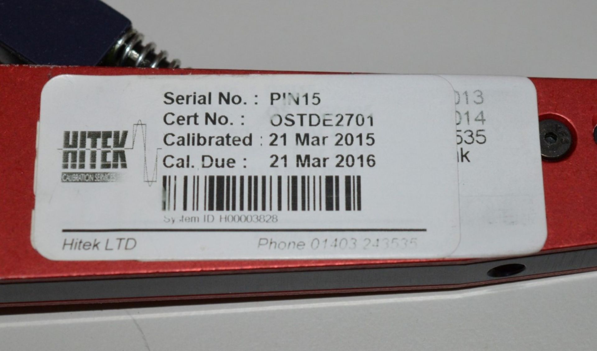 1 x DMC Crimp Tool MH800 (GB109) - Calibarated Until 21st March 2016 - Ultra precision crimp tool - Image 5 of 10