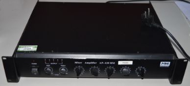 1 x Mood Media Mixer Amplifier - Model AP-120MM - CL011 - Ref JP469 - Location: Altrincham WA14