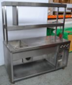 1 x EMH Fabrications Stainless Steel Hot Cupboard - Ref NCE005 - CL007 - Location: Altrincham