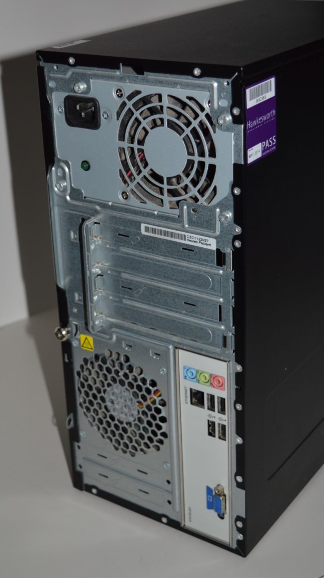 1 x Hewlet Packard Desktop Computer - Features an Intel Pentium E5800 3.2ghz Dual Core Processor, - Image 3 of 4