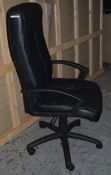 1 x Executives Office Swivel Chair - CL202 - Ref JP403 - Very Good Condition - Location: