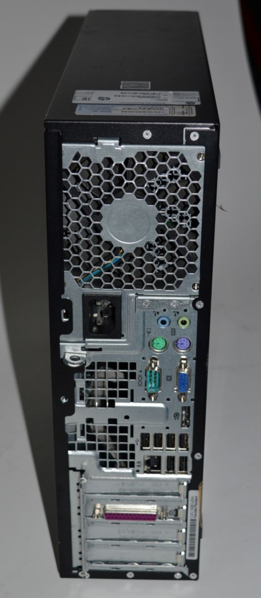 1 x Hewlett Packard 8000 Elite Small Form Factor Desktop Computer - Features an Intel Core2 3ghz - Image 5 of 5