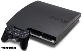 1 x Sony Playstation 3 Gaming Console - 320gb PS3 With Power Cable, HDMI Cable and Dual Shock