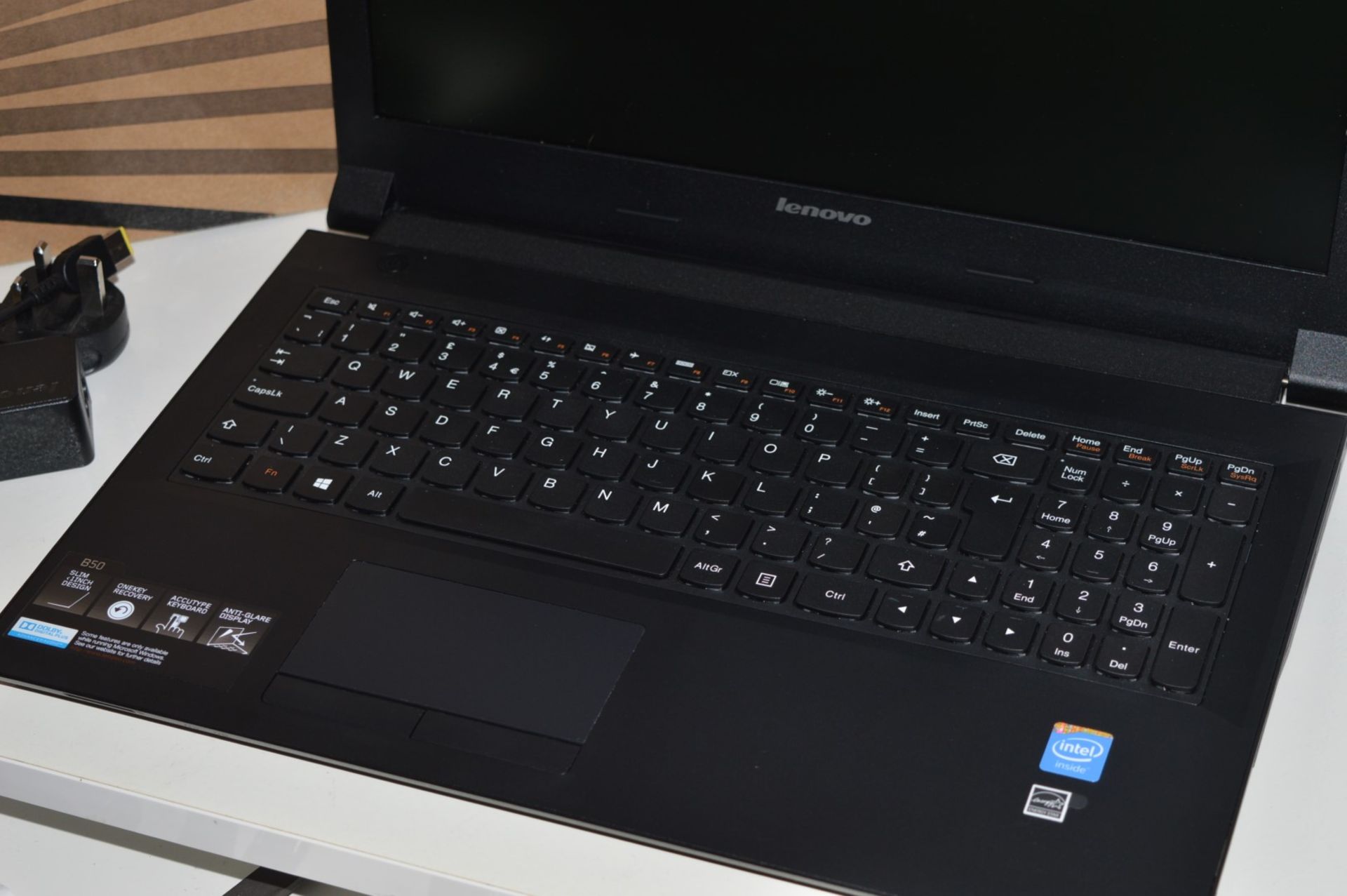 1 x Lenovo B50 Laptop Computer - Features an Intel N2840 2.16ghz Dual Core Proceossor, 4gb Ram, - Image 3 of 11