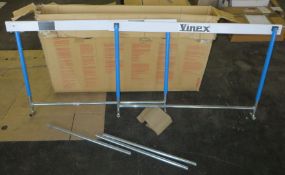 Vinex Hurdles - 121cm Wide, Adjustable Height - Used - Ref: DRT0118 - CL185 - Location: Stoke-on-Tre