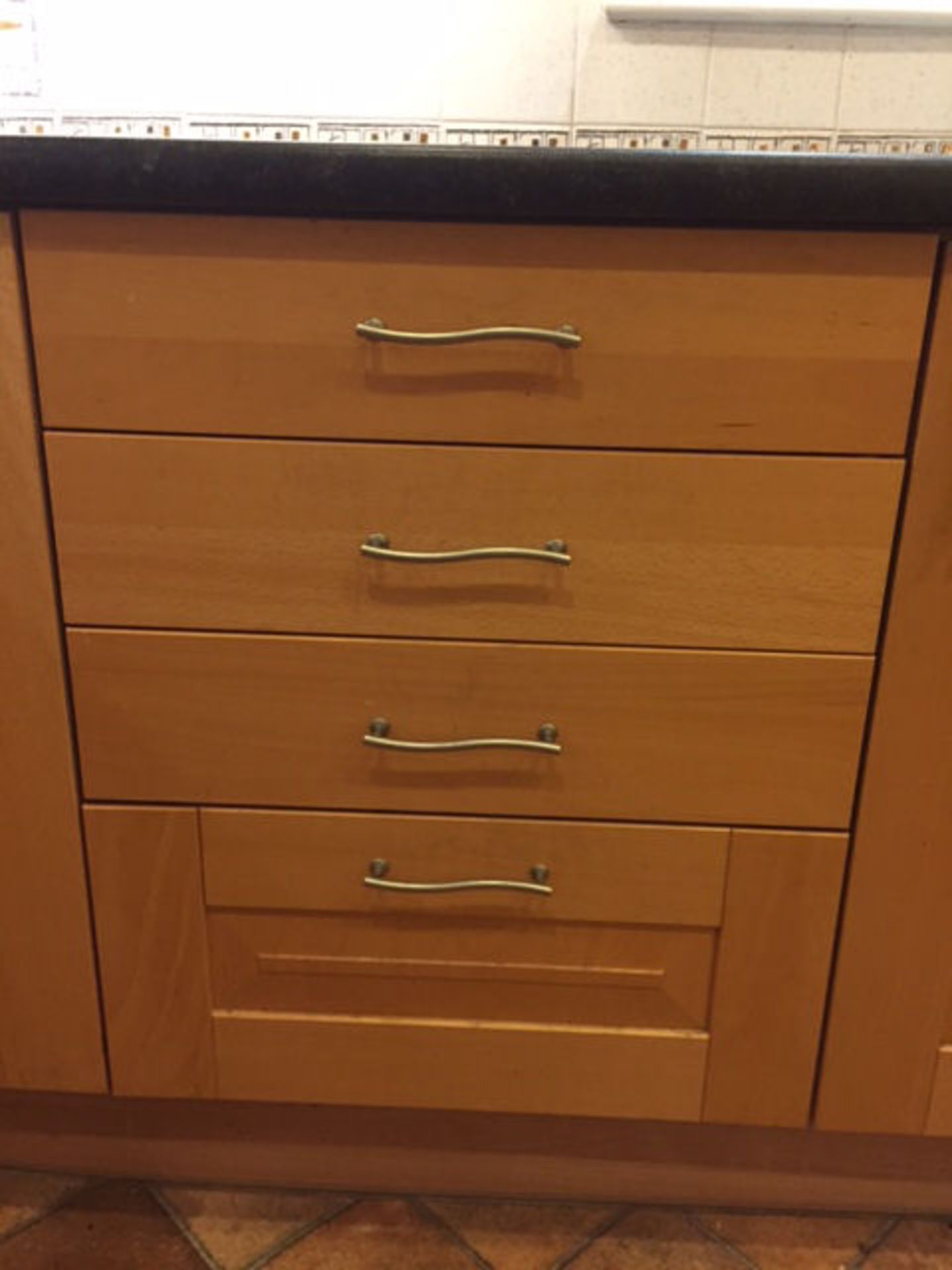 1 x Bespoke Solid Wood Fronted Fitted Kitchen With Branded Appliances - Preowned In Good - Image 17 of 22