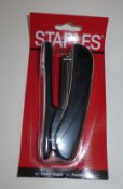 40 x New Packaged Staples Black Staplers - Ref: DRT0129 - CL185 - Location: Stoke-on-Trent ST3 Supp
