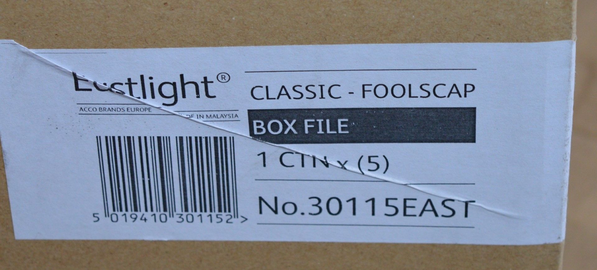 5 x Eastlight Colorado Vertical Desk Files in Blue and 5 x Classic Foolscap Box Files - Unused Stock - Image 4 of 8