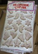 20 x 25 Cookie Cutter - New & Sealed - Ref: DRT0165 - CL185 - Location: Stoke-on-Trent ST3 Cut 25