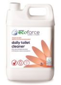 2 x EcoForce 5 Litre Toilet Cleaner - Premiere Products - Daily Toilet Cleaner, Descaler and
