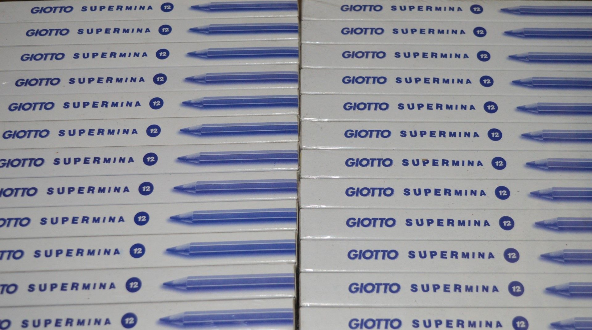 36 x Packs of Giotto Supermina 3.8mm Blue Pencils - High Quality Pencils Packed in Boxes of 12 - - Image 10 of 10