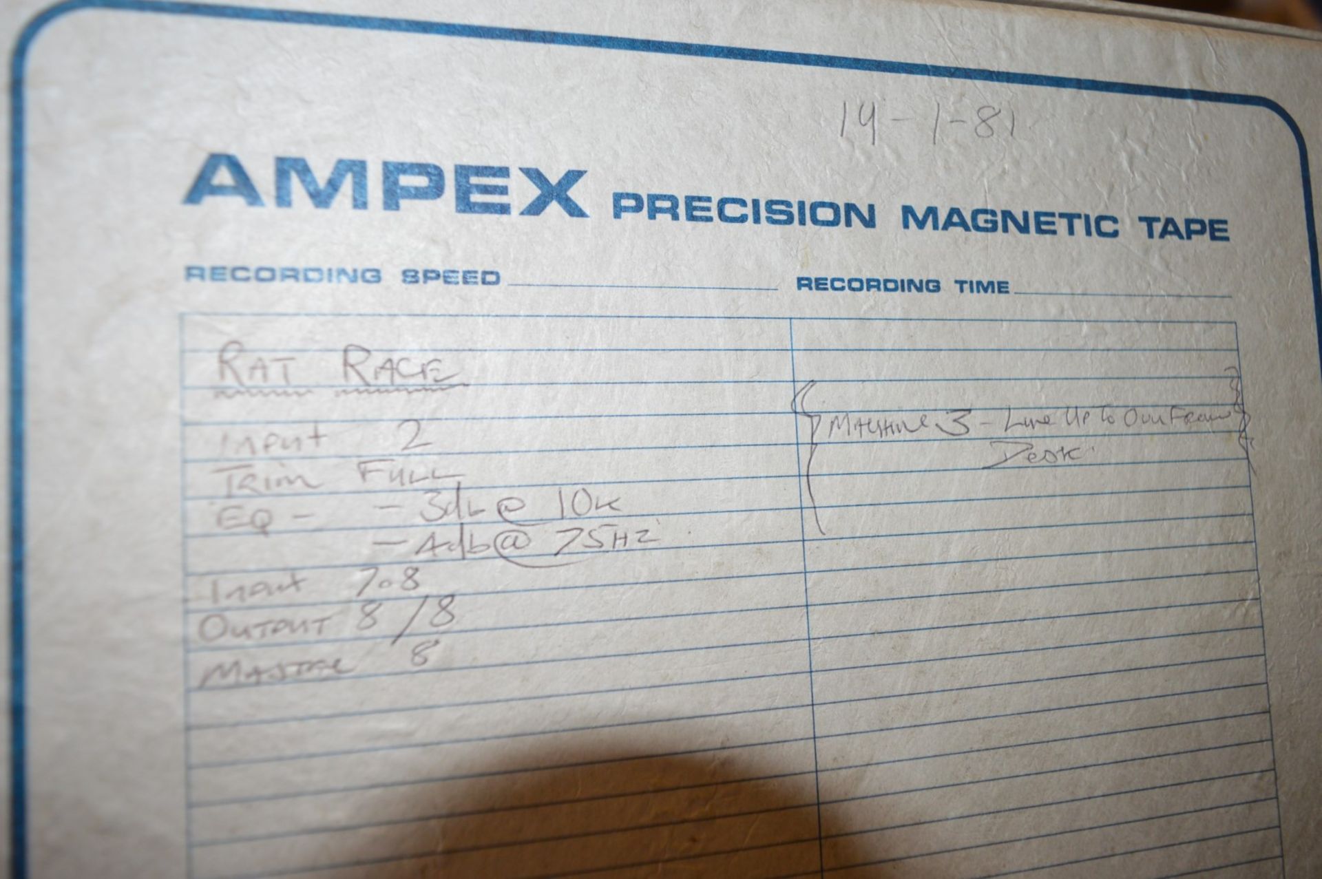 10 x Ampex 406 Reel to Reel Spools With Tape and Original Boxes - CL185 - Ref DRT0039 - Location: - Image 10 of 28