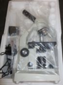1 x M-100FLED Monocular Microscope - Untested - Ref: DRT0184 - CL185 - Location: Stoke-on-Trent ST3