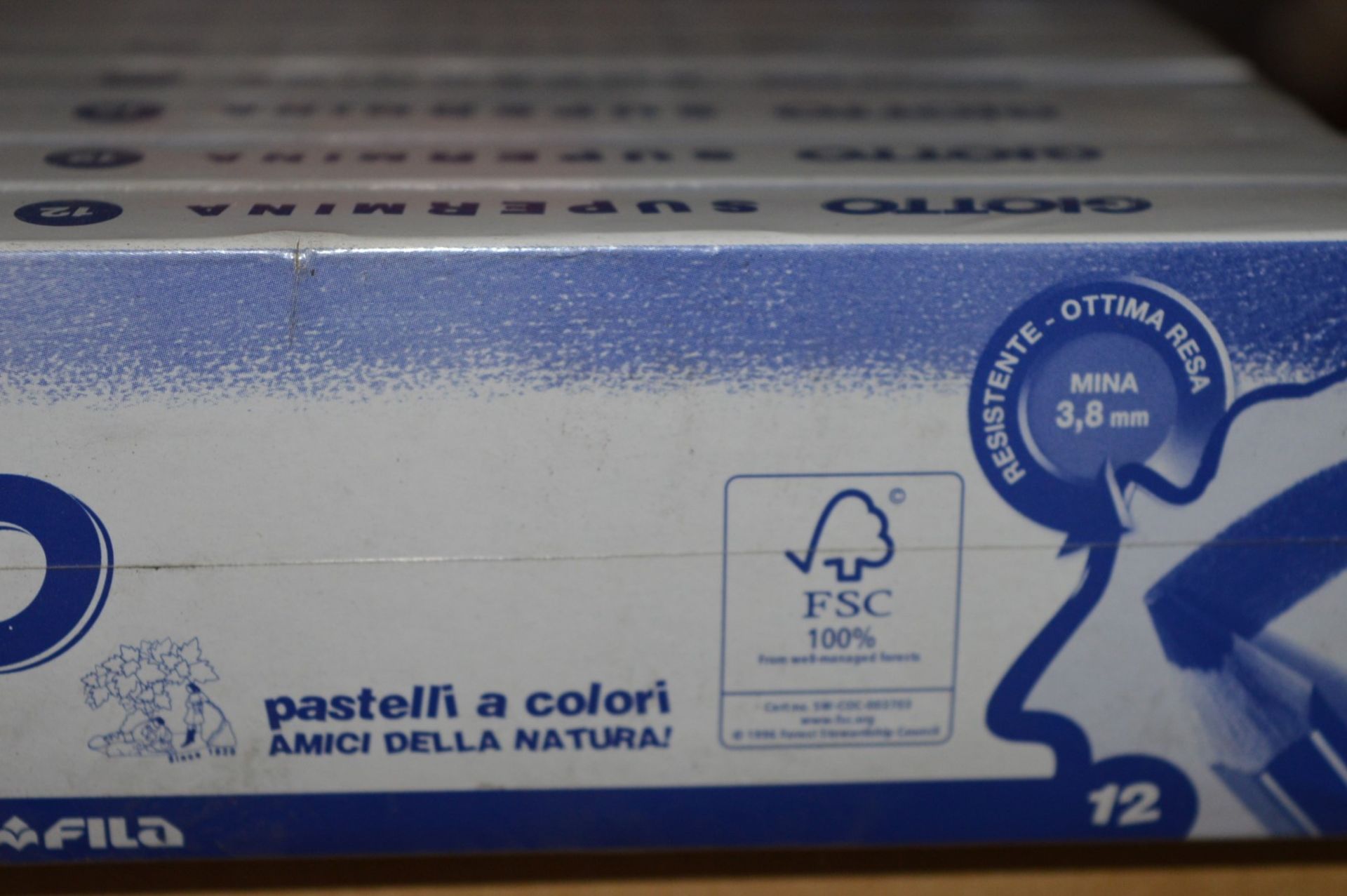 36 x Packs of Giotto Supermina 3.8mm Blue Pencils - High Quality Pencils Packed in Boxes of 12 - - Image 4 of 10