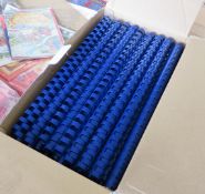 5 x Boxes of 150Pcs 16mm 21 Ring Blue Binding Combs - Ref: DRT0173 - CL185 - Location: Stoke-on-Tren