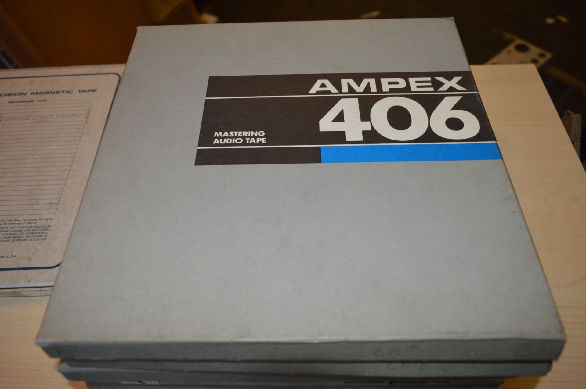 10 x Ampex 406 Reel to Reel Spools With Tape and Original Boxes - CL185 - Ref DRT0039 - Location: - Image 11 of 28