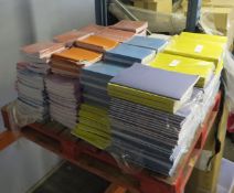 1 x Pallet of New A3 & A4 Lined Notebooks - Approx 1000 books - Ref: DRT0159 - CL185 - Location: Sto