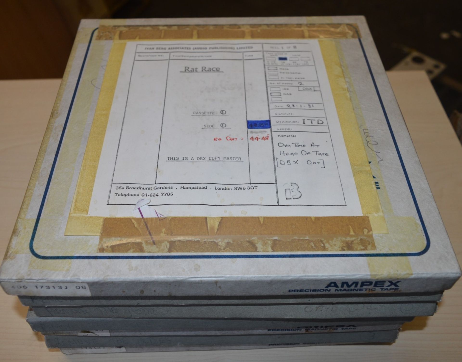 10 x Ampex 406 Reel to Reel Spools With Tape and Original Boxes - CL185 - Ref DRT0039 - Location: - Image 2 of 28